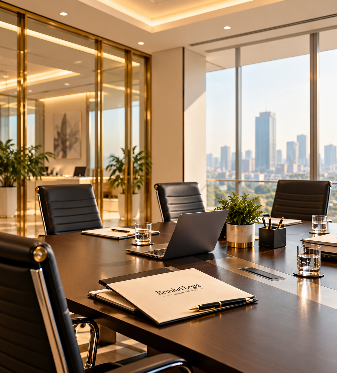 Remind Legal corporate office meeting room